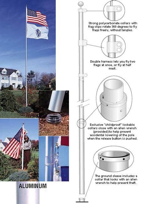 top flight flag pole